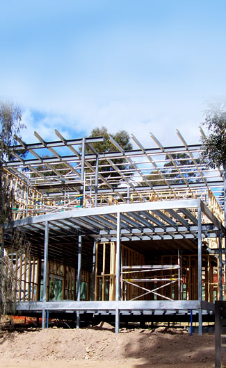 Residential Steel Structure in Melbourne