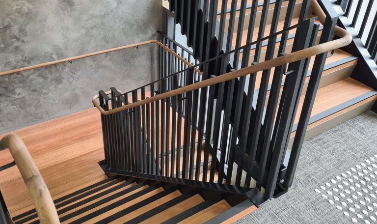 Balustrade with PFC Stringers