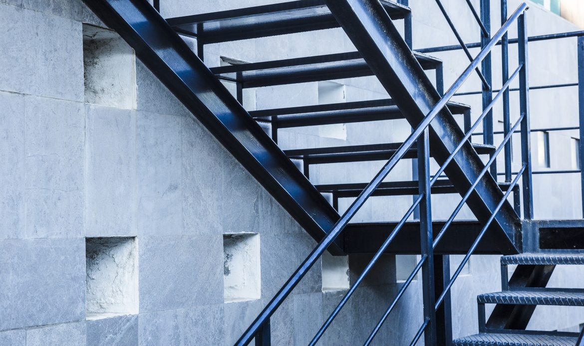 Steel Stair for Commercial Building